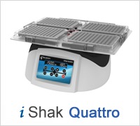 White 4 Plate Shaker