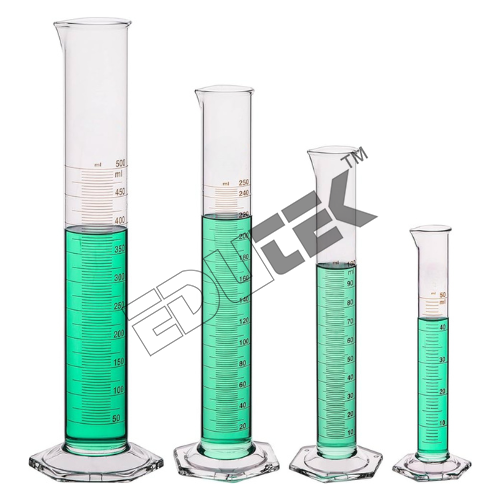 Measuring Cylinder - Transparent Plastic, 1000ml Capacity, Accuracy Â±0.5ml | Ideal for Lab Measurements, Easy to Read Scale