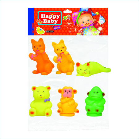 Animal No. 9 - Lightweight Soft Plastic Bath Toys | Colorful Durable Design Safe for Kids