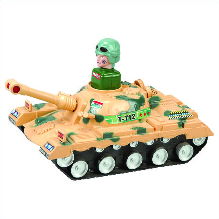 Battle Tank - Plastic Build | Lightweight, High Durability, Fully Functional Adventure Toy