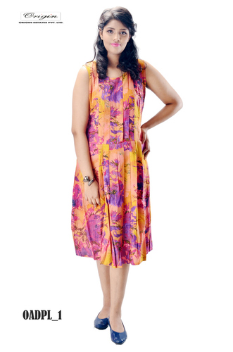 Rayon Short Dress