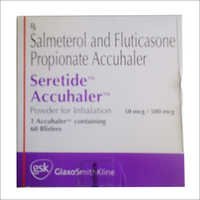 Salmeterol Fluticasone Inhalers - Accuhalers