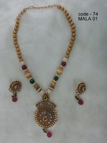 Copper Alloy Antique Maala Set