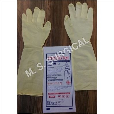 Elbow Length Powdered Free Non Sterile Gloves