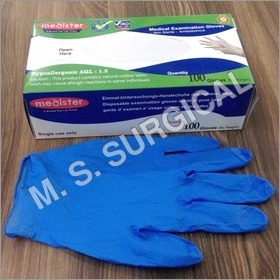 Nitrile Examination Gloves By M. S. SURGICAL