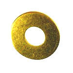 Piloshed Brass Finish Washers