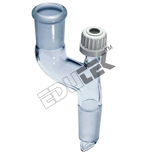 Adapters With Swan Neck - Borosilicate Glass 3.3, Custom Joint Sizes, Transparent | Swan Neck Design, Chemical Resistant, Fire-polished Edges