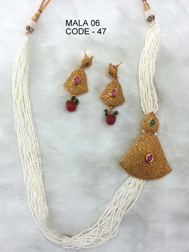 Copper Alloy Antique Maala Set