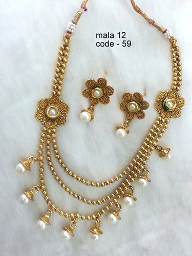 Copper Alloy Antique Maala Set