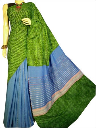 Block Printed Sarees