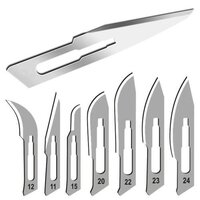 Sterile Surgical Blade - Color: Silver
