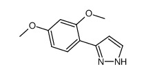3-(2,4-DI METHOXY PHENYL) 1-H PYRAZOLE