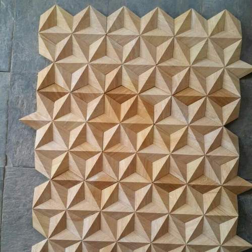 Teakwood Dimond Cut Pattran