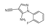 5-AMINO-1-(2-FLUOROPHENYL)-1H-PYRAZOLE-4-CARBONITRILE