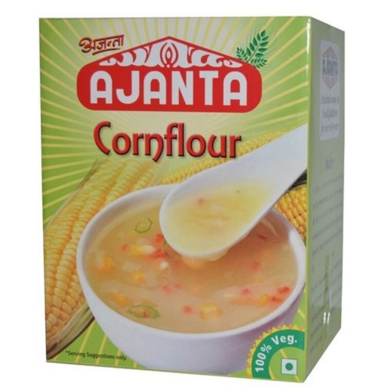 Cornflour Food - Color: White