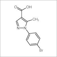 1-(4-BROMOPHENYL)-5-METHYL-1H-PYRAZOLE-4-CARBOXYLICACID