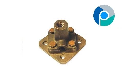 Brass Flat Saddle Usage: For Supporting Lighting Conductor Air Terminals