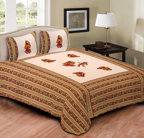 Cotton Embroidered Bed Covers