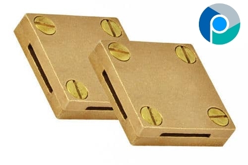 Brass Square Tape Clamp