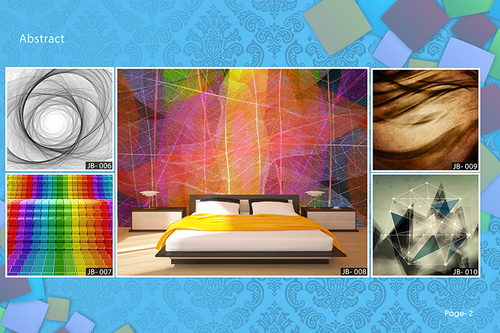 customised design wallpaper