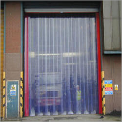 PVC Strip Door Curtain - Transparent PVC, 200 mm Width, 2 mm Thickness | Excellent Transparency, Prevents Dust Penetration, Moisture Proof