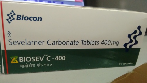 Sevelamer Carbonate Tablets 400Mg Age Group: Adult