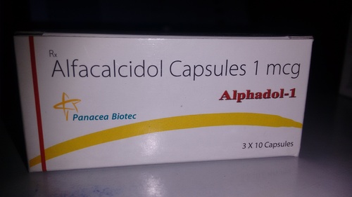 Alfacalcidol Capsules 1Mcg Age Group: Adult