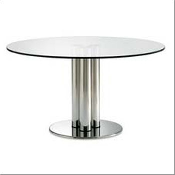 Stainless Steel Round Table By UMA STEELS