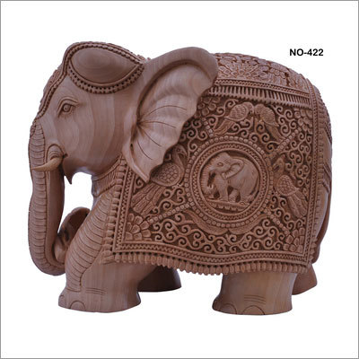 Wooden Carving Elephant