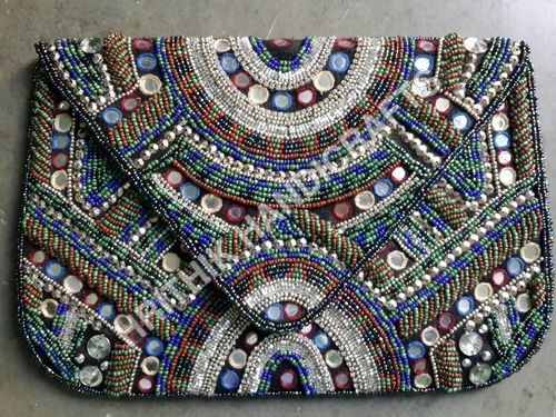Multi Color Beats Clutch Bag