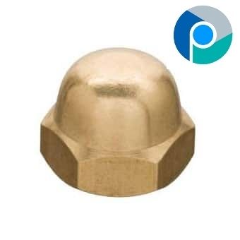 Brass Dome Nut