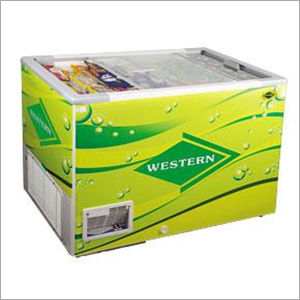 Glass Top Freezer - 332 Ltrs.