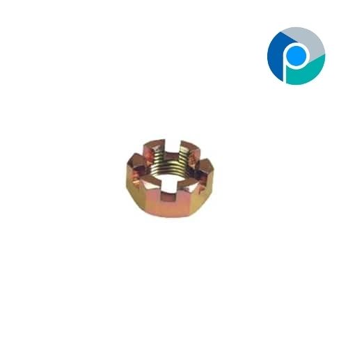 Brass Slotted Hex Nuts