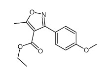 Ethyl 3-(4-methoxyphenyl)-5-methyl-1,2-oxazole-