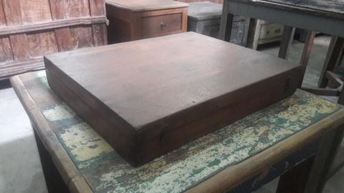Wooden Suitcase Box
