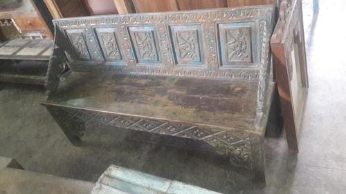 Wooden Carving Bench