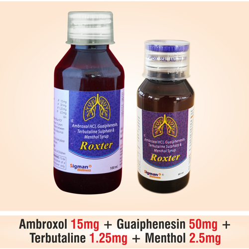 Ambroxol + Terbutaline + Guaiphenesin + Menthol