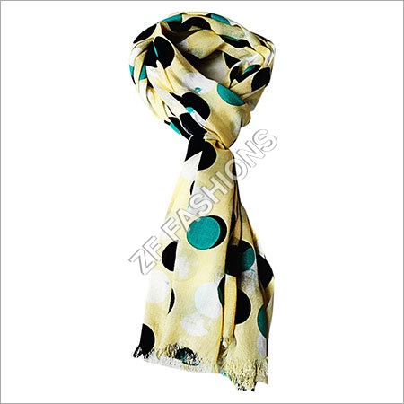 Womens Cotton Printed Scarf