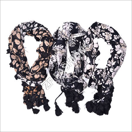 Printed Cotton Scarf