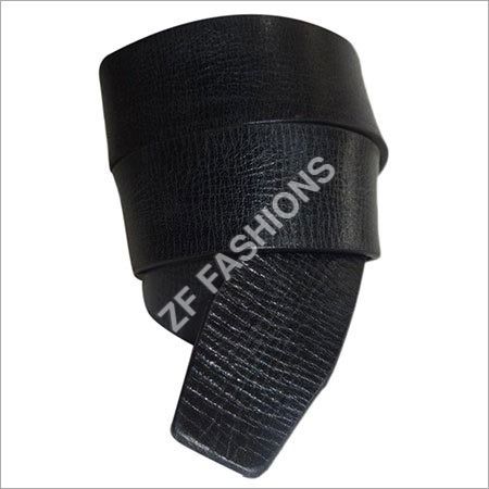 Men Black Leather Belts
