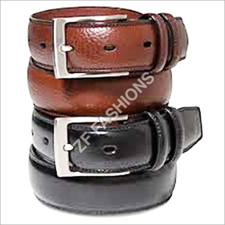 Men Leather Brown Belts