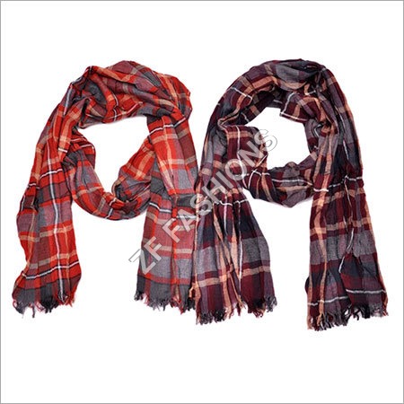 Embroidered Mens Scarf
