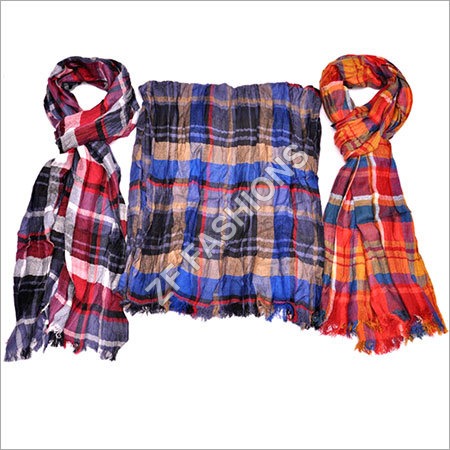Jacquard Cotton Scarf