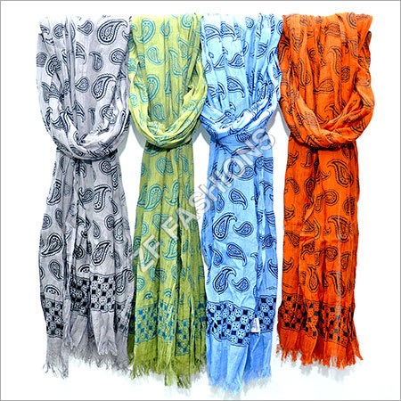 Designer Linen Scarf