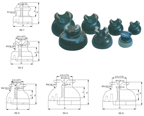 ANSI Low & medium voltage pin type insulators
