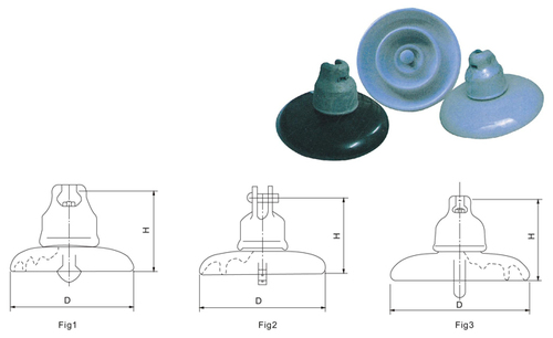 GB PORCELAIN DISC SUSPENSION INSULATORS