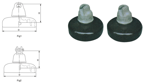 IEC ANTI-POLLUTION PORCEAIN DISC SUSPENSION INSULATORS