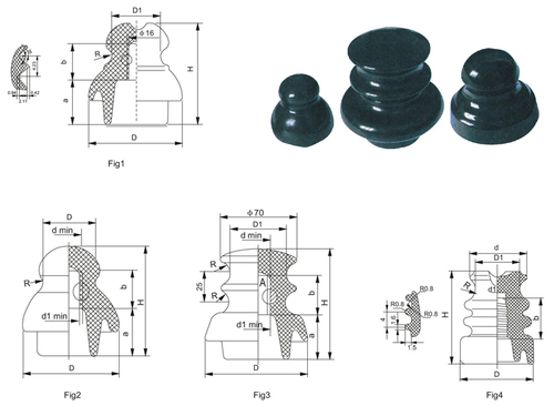 IEC DIN PIN TYPE INSULATORS FOR HIGH VOLTAGE