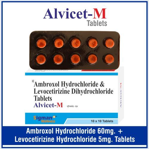 Levocetirizine  5mg+  Ambroxol 60mg