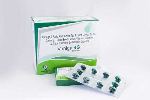 Omega 3 Fatty Acids  Green tea extract Ginko biloba Ginseng Grape seed  Capsules